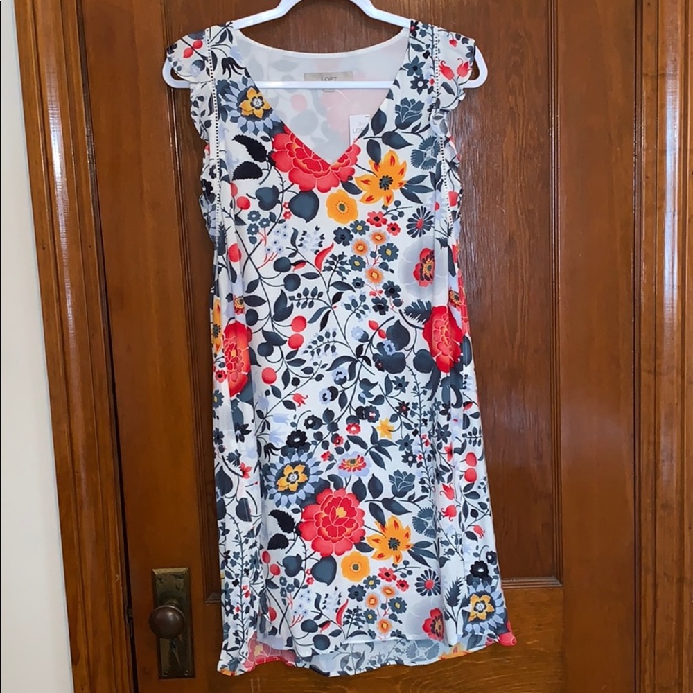 Loft Floral Dress